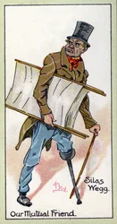 サイラス・ウェッグ。 「私たちの相互の友人」から、1923